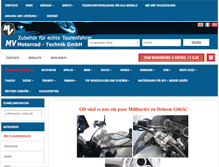 Tablet Screenshot of mv-motorrad.de